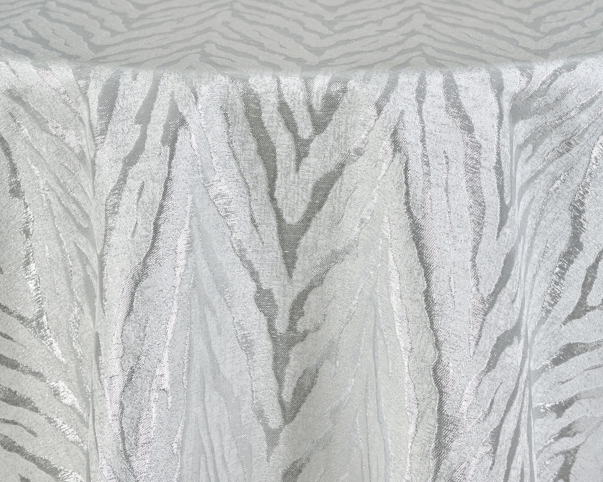 Bengala White Couture Table Linen - Reversible