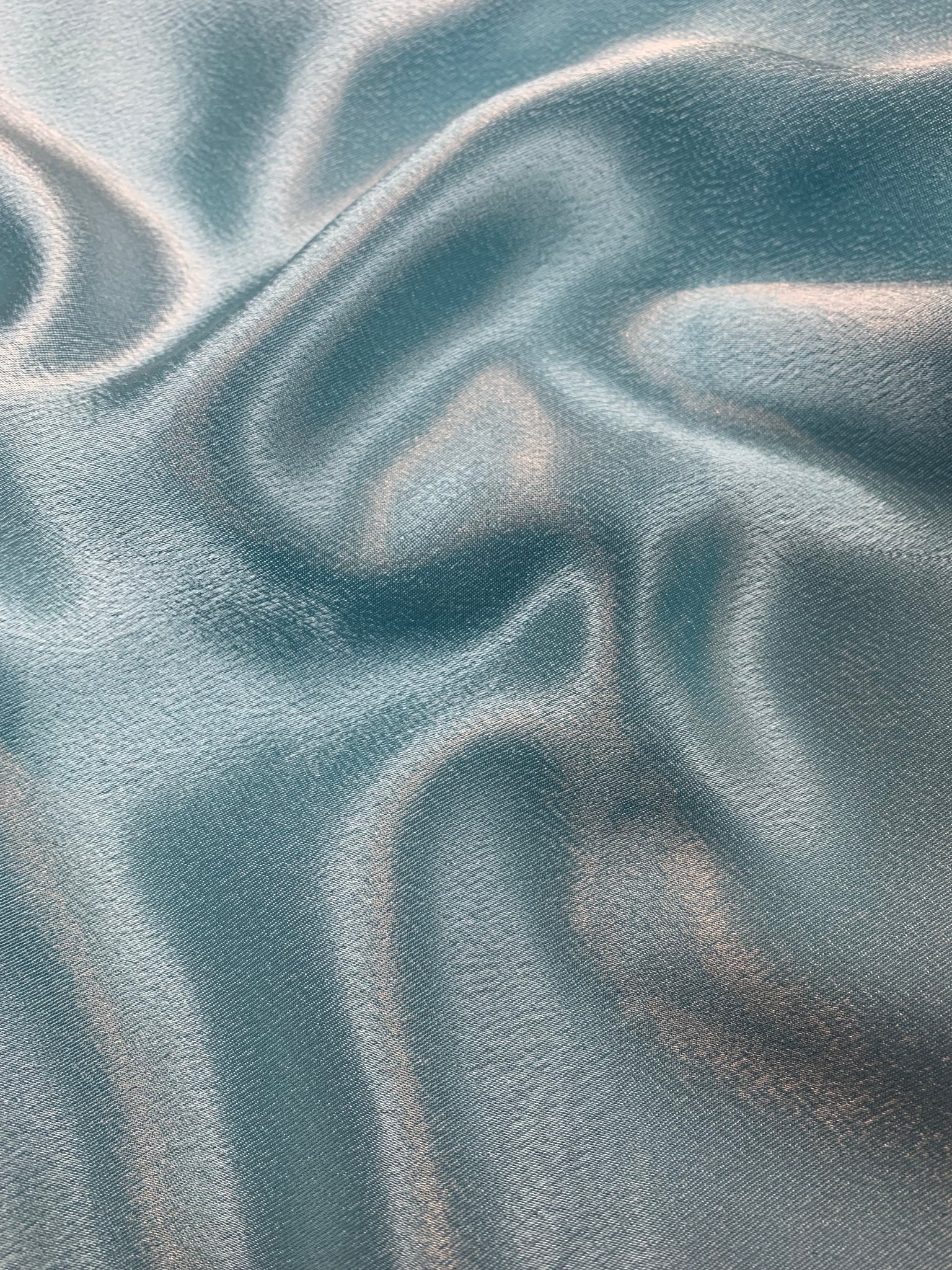 Crepe Back Satin Tiffany Blue Premium Table Linen
