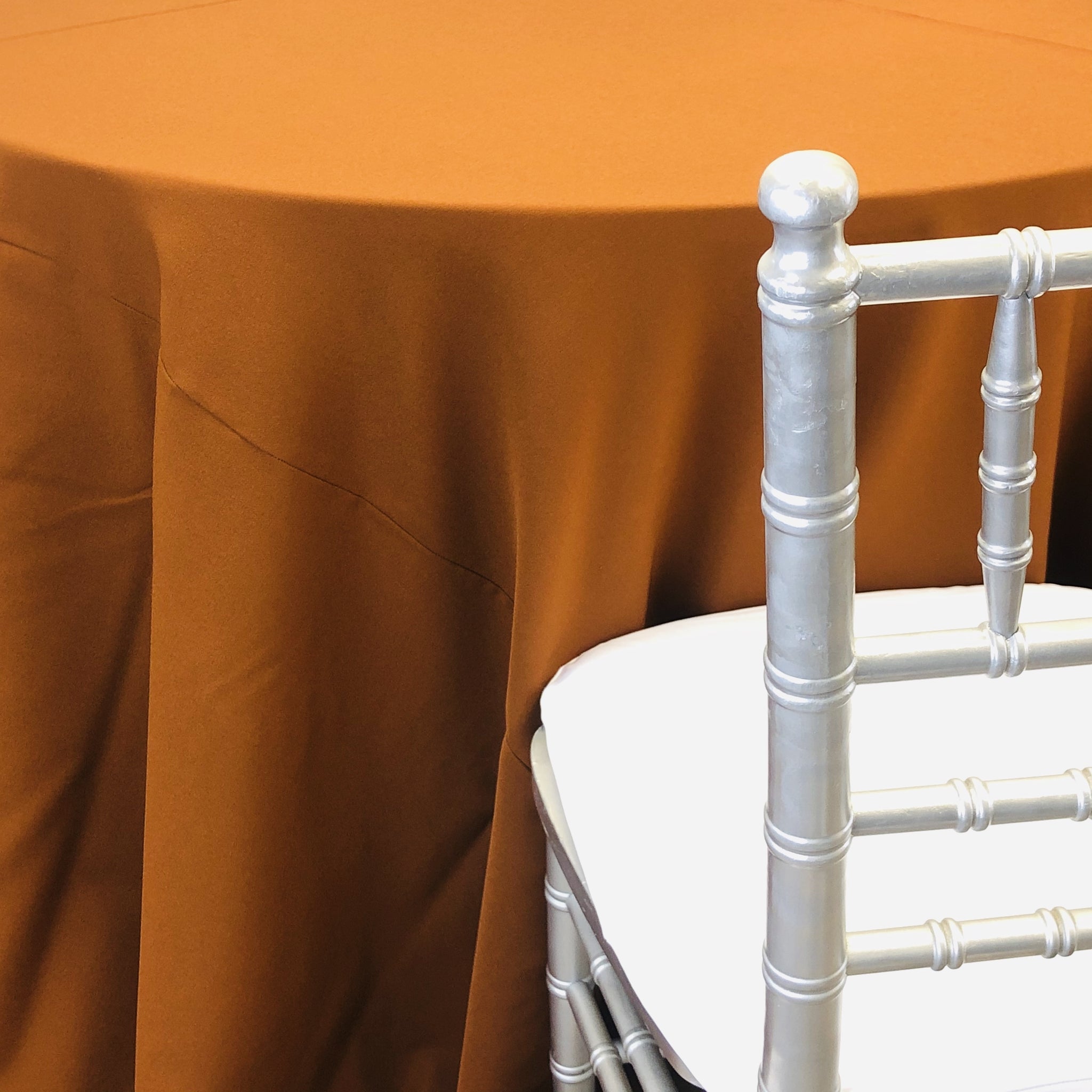 Polyester Copper Table Linen