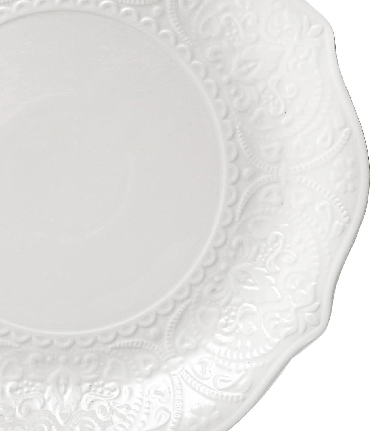 Isabella Porcelain Dinnerware - Salad or Dessert Plate 8 inch