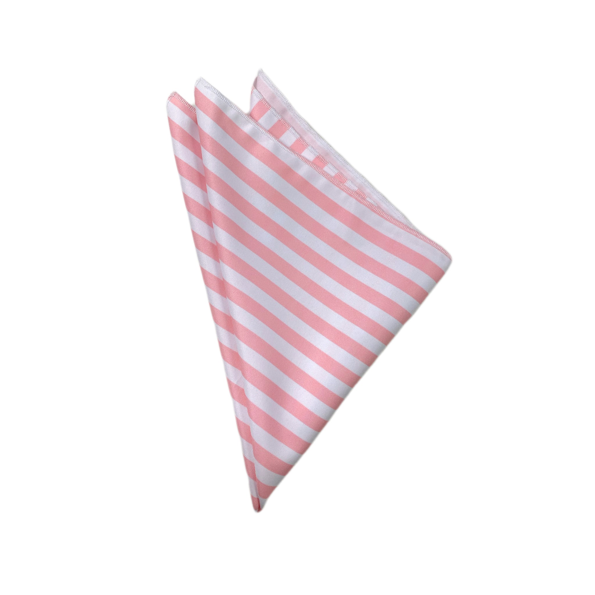 Cutesy Stripe Pink White Napkin