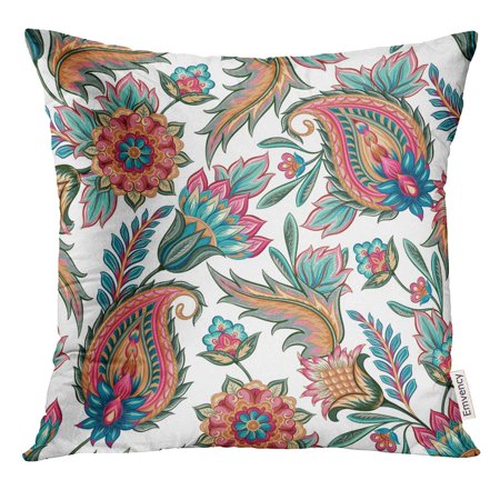 Brocade Teal Pillow