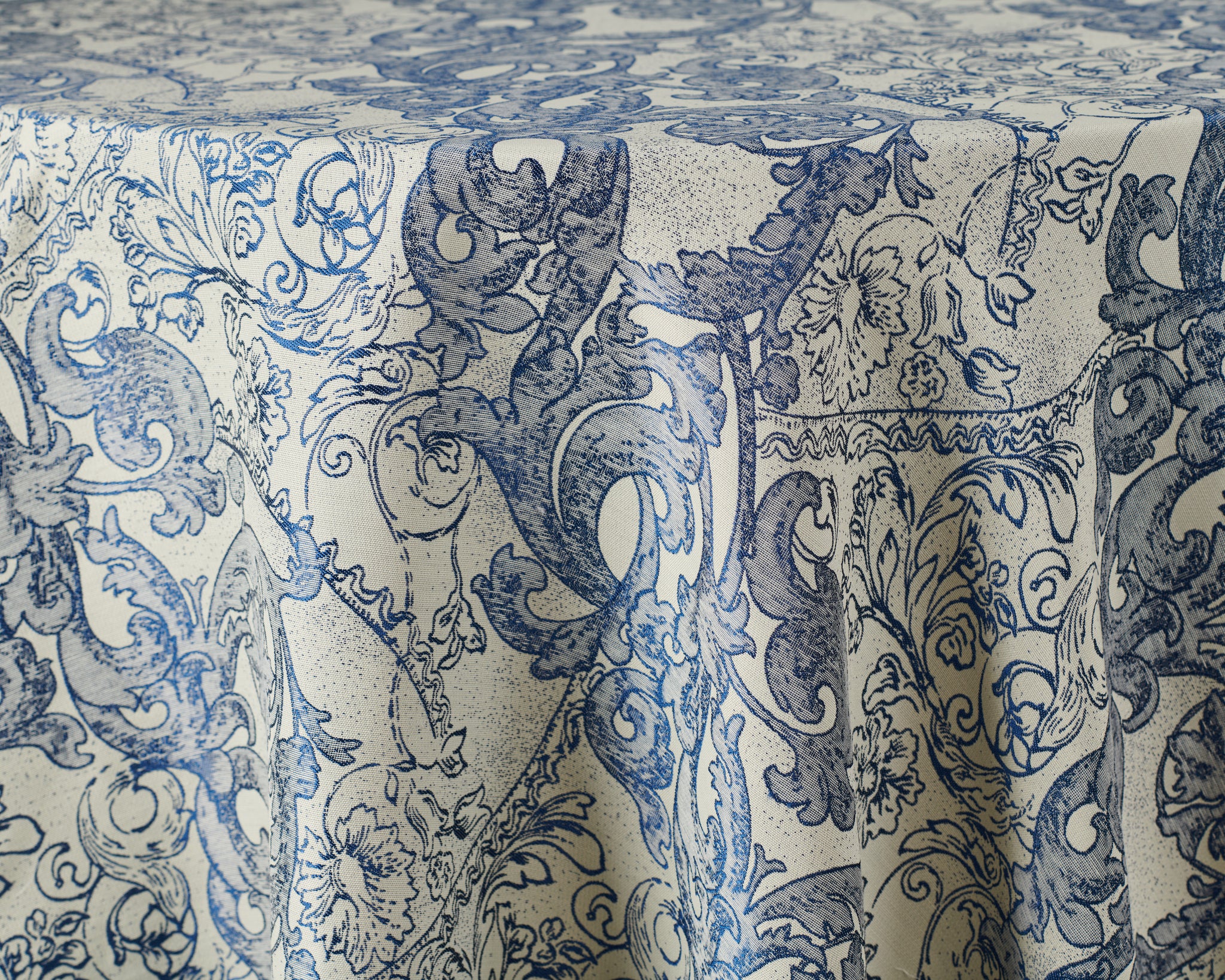 Provence Blue - Reverse Premium Table Linen