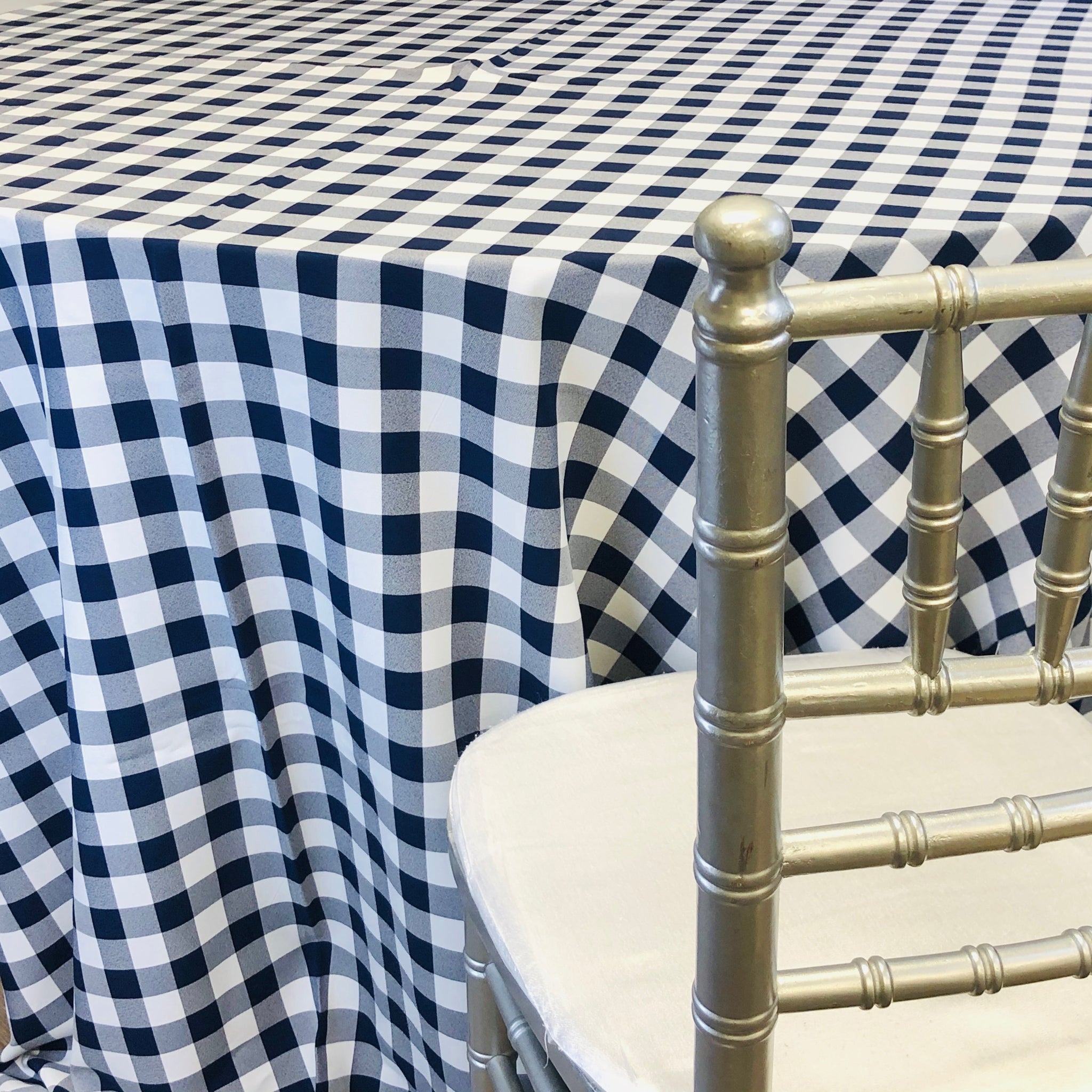 Checkered Blue/White Overlay