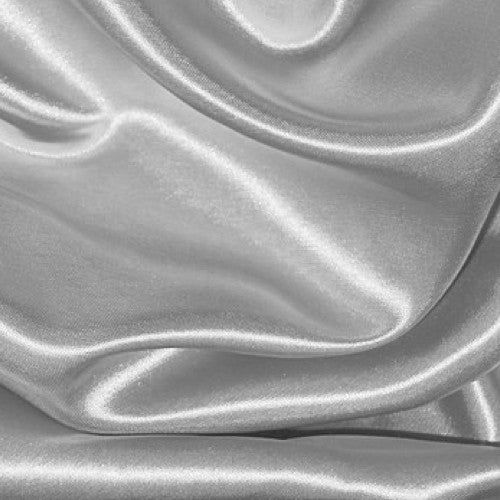 Crepe Back Satin Platinum Runner
