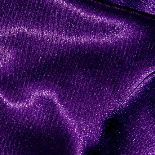 Crepe Back Satin Royal Purple Premium Table Linen