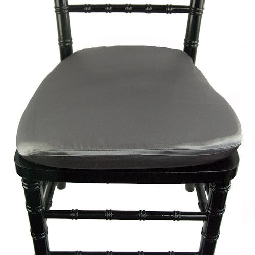 Crepe Back Satin Steel Chair Pad Cover