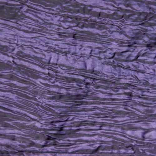 Crinkle Purple Premium Table Linen