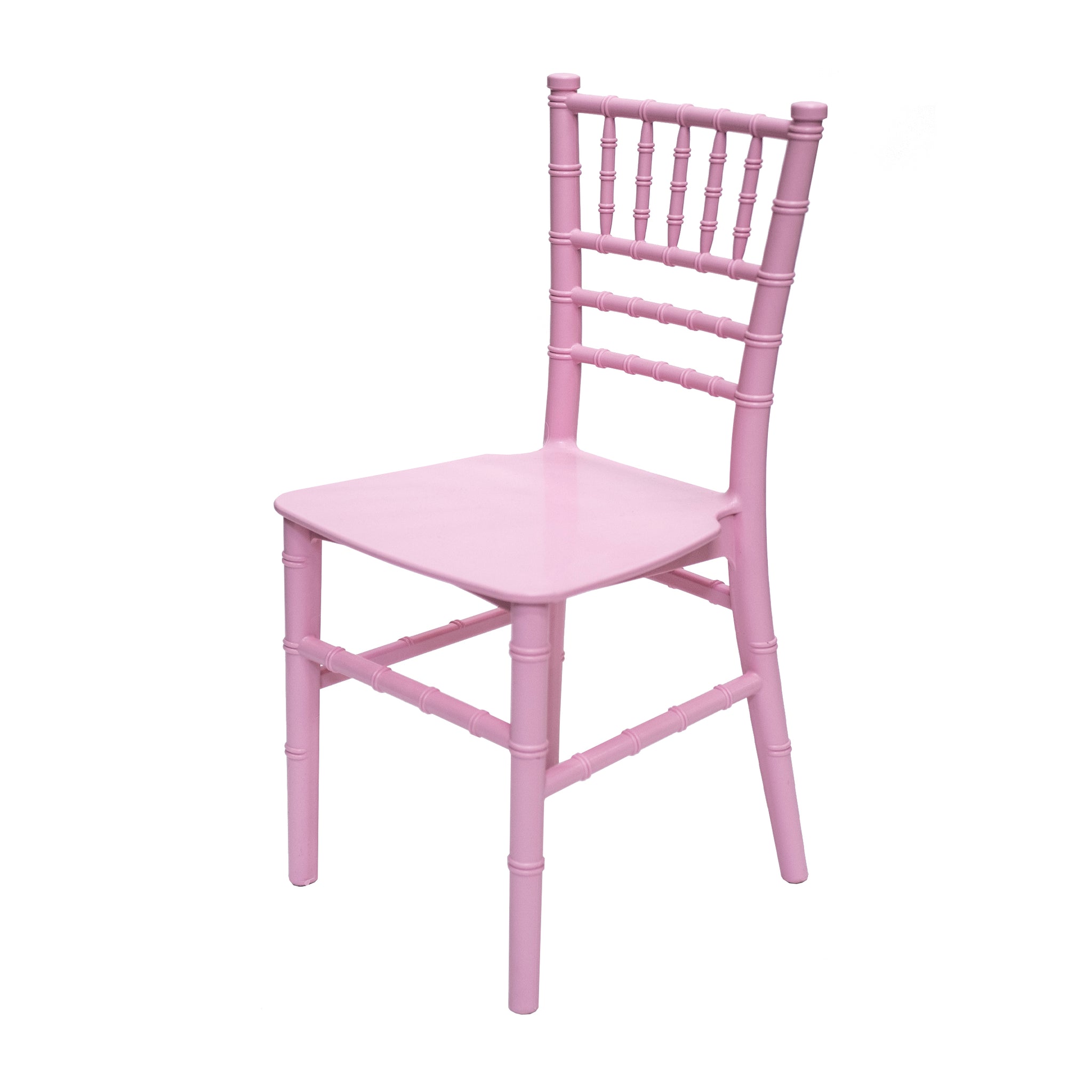 Wood Chiavari Baby Pink Kids Chair