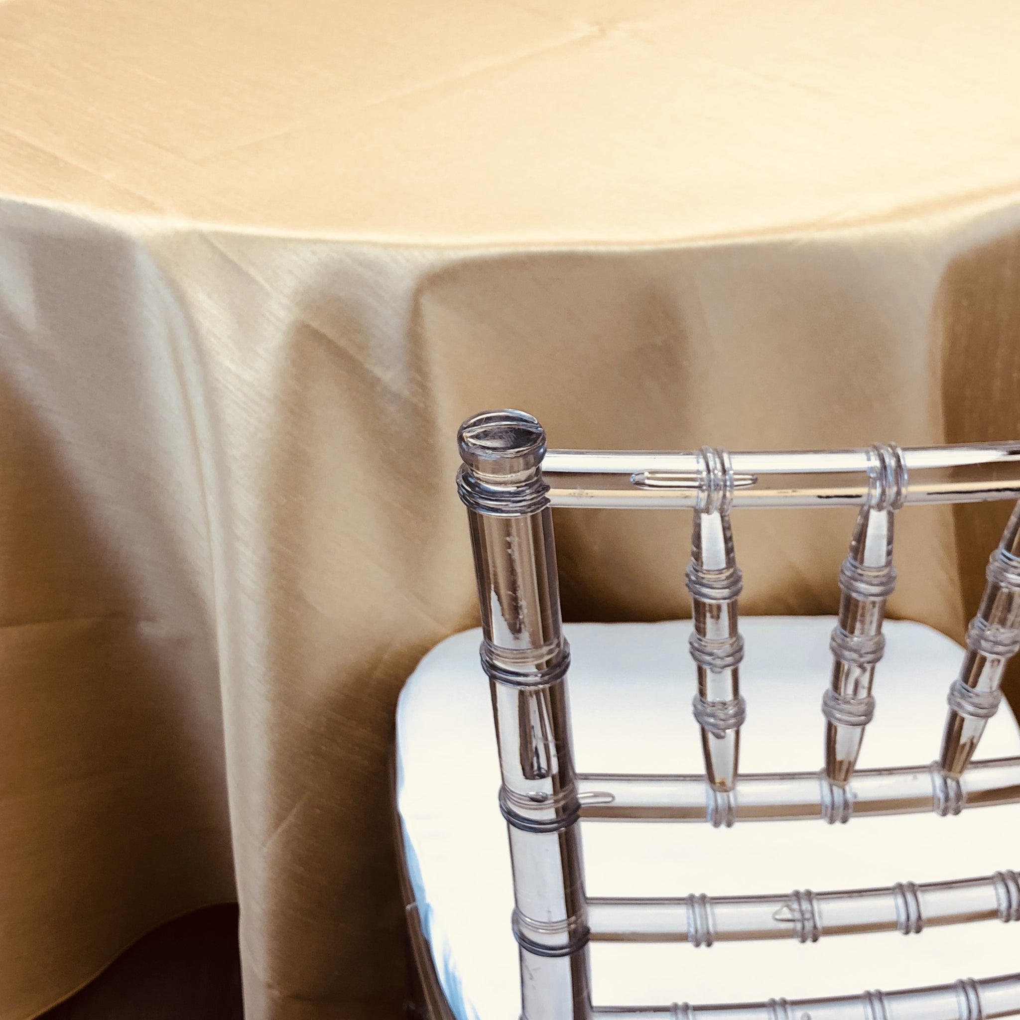 Dupioni Gold Premium Table Linen