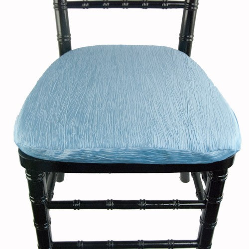 Fortuny Ice Blue Chair Pad Cover