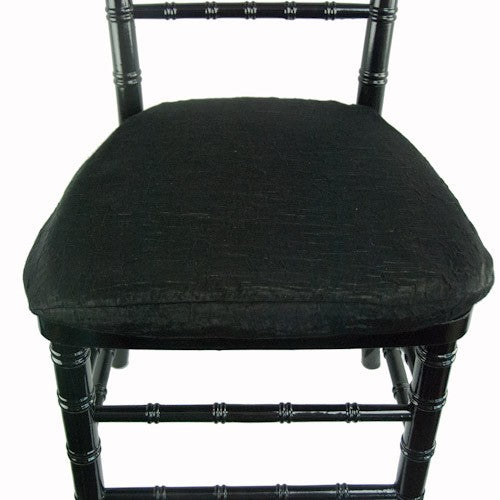 Galaxy Black Chair Pad Cover
