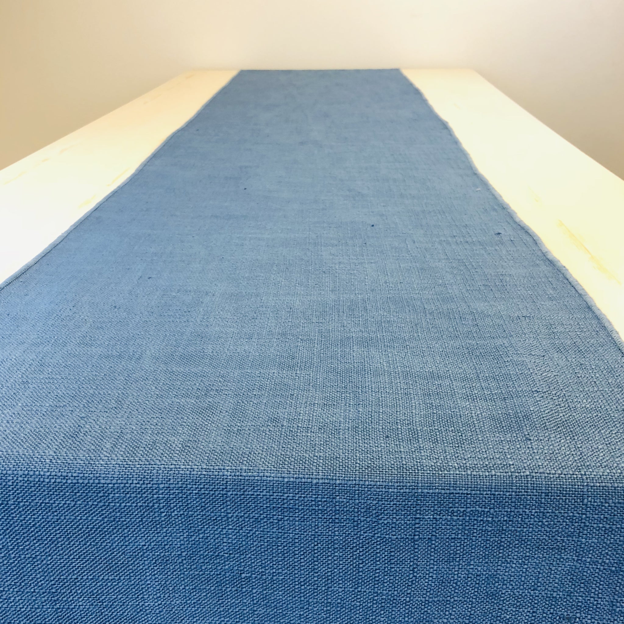 Linen Blue Runner