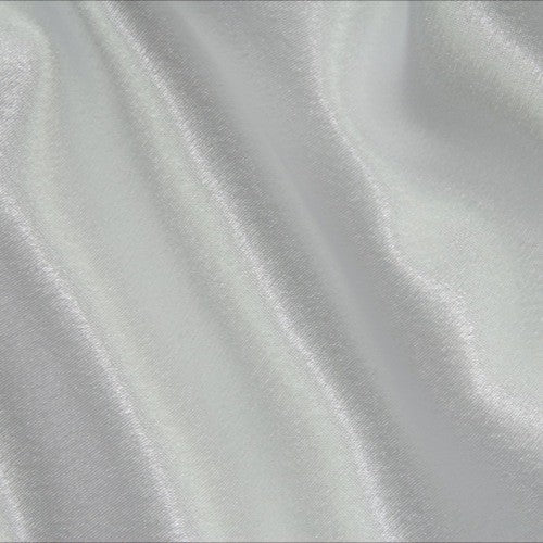 Crepe Back Satin White Runner