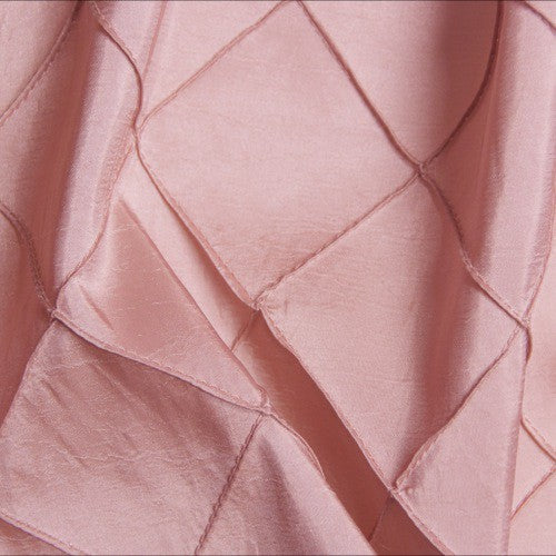 Pintuck Dusty Rose Premium Table Linen