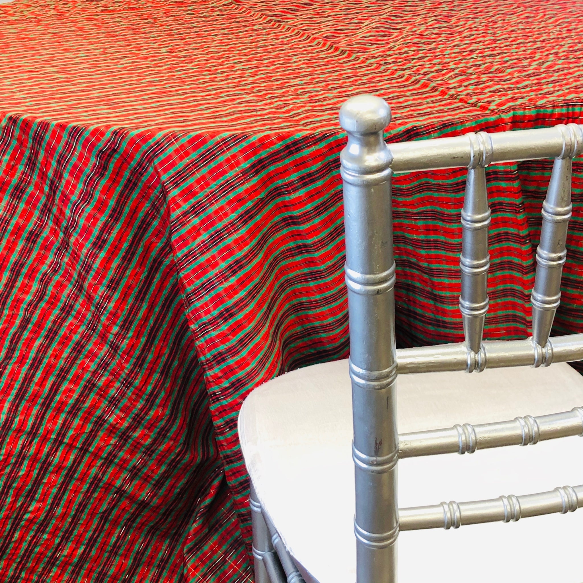 Plaid Christmas Premium Table Linen