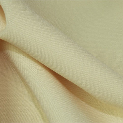 Polyester Light Yellow Table Linen