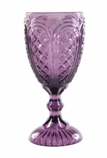 Carousel Purple Glass - Set of 25